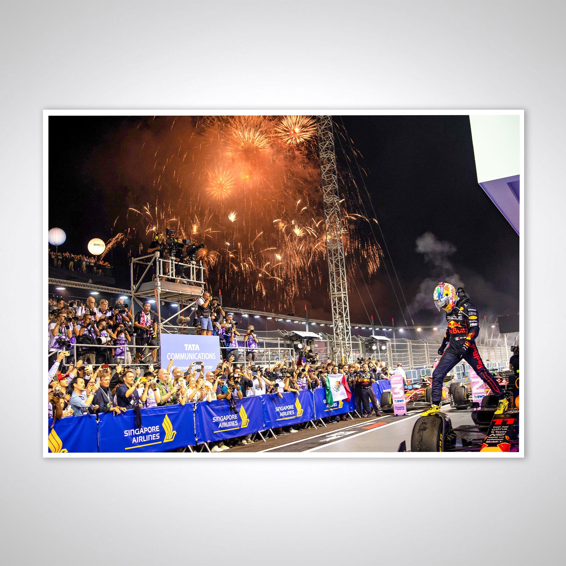 Sergio Pérez 2022 Print - Singapore GP