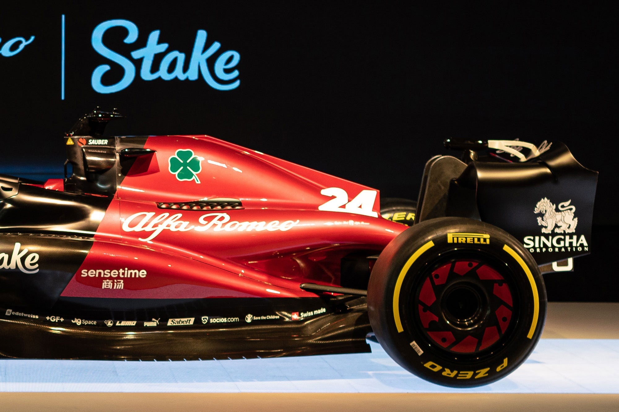 2023 Alfa Romeo F1® Team Stake C43 Official Show Car
