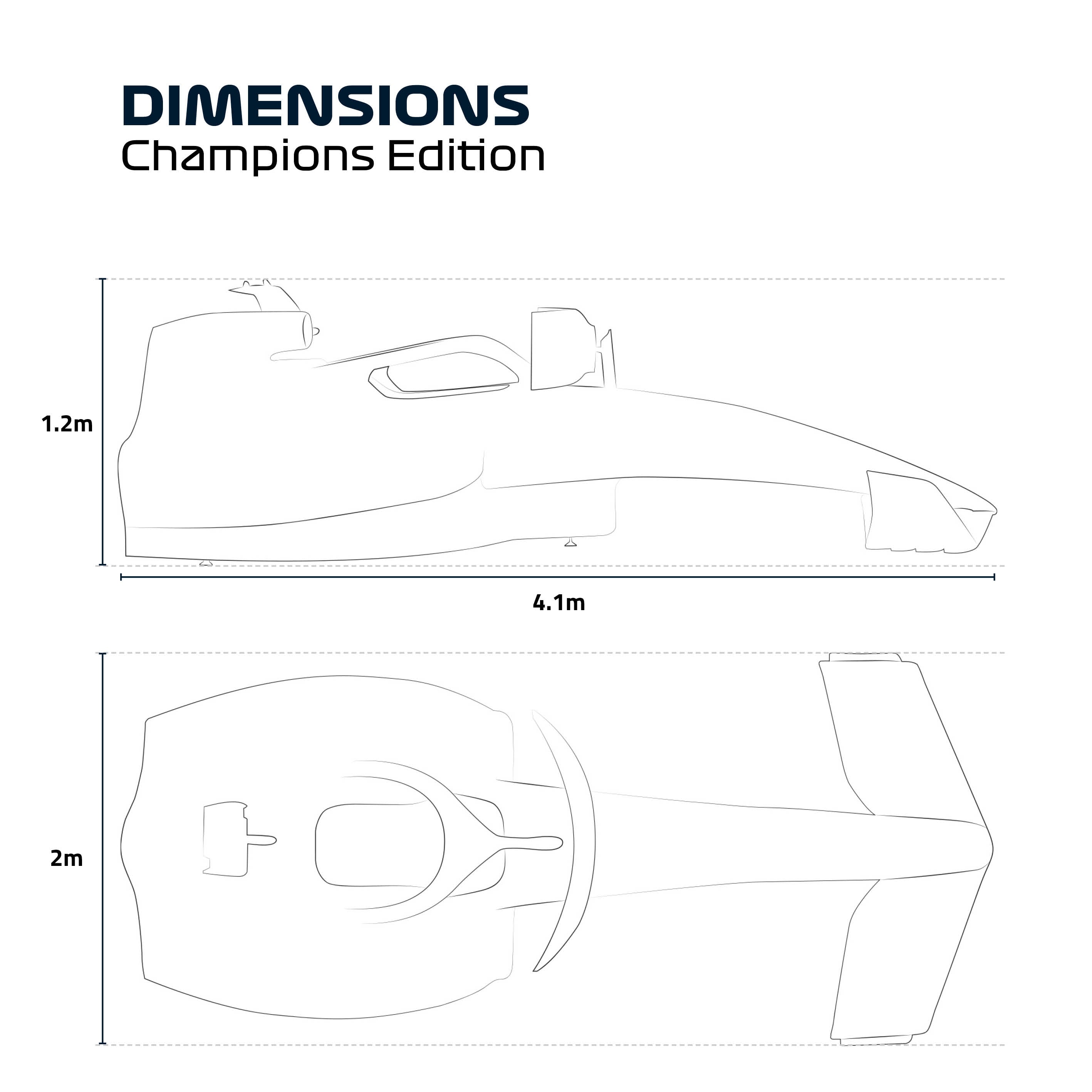 Official 2022 Oracle Red Bull Racing RB18 Show Car Simulator - Championship Edition