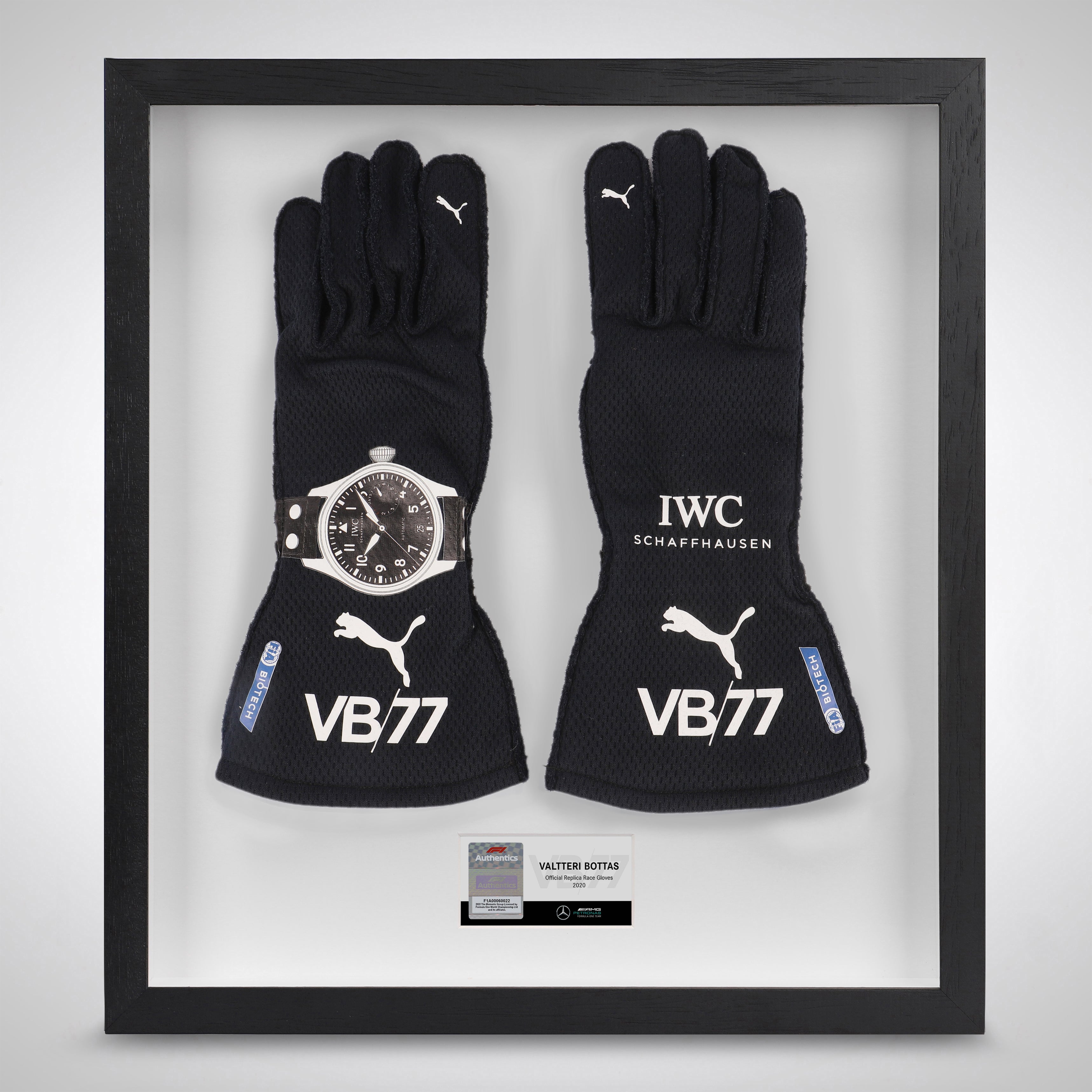Valtteri Bottas 2020 Replica Mercedes-AMG Petronas F1 Team Race Gloves
