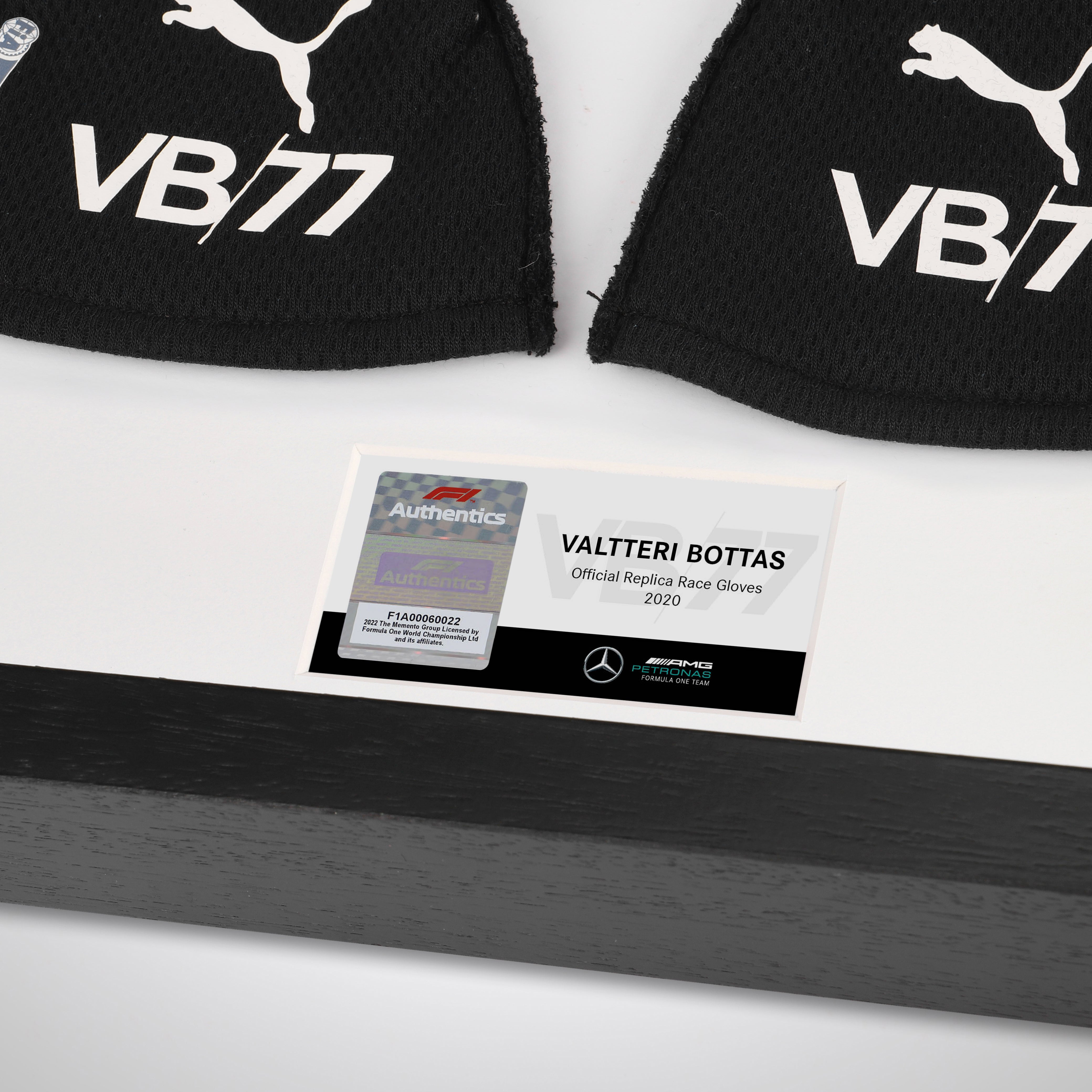 Valtteri Bottas 2020 Replica Mercedes-AMG Petronas F1 Team Race Gloves