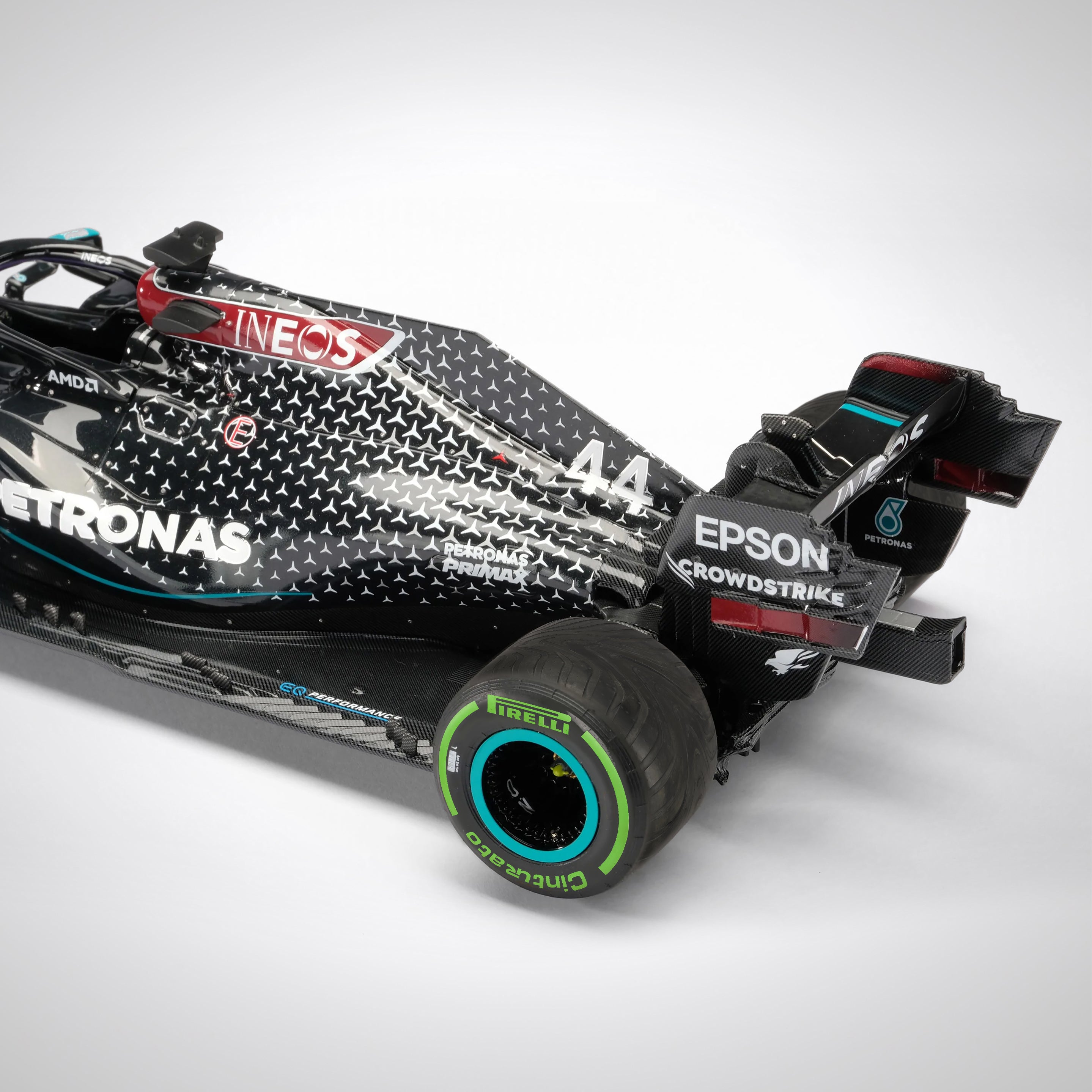 Lewis Hamilton 2020 Mercedes-AMG Petronas F1 Team W11 EQ Performance 1:18 Scale Model - Turkish GP