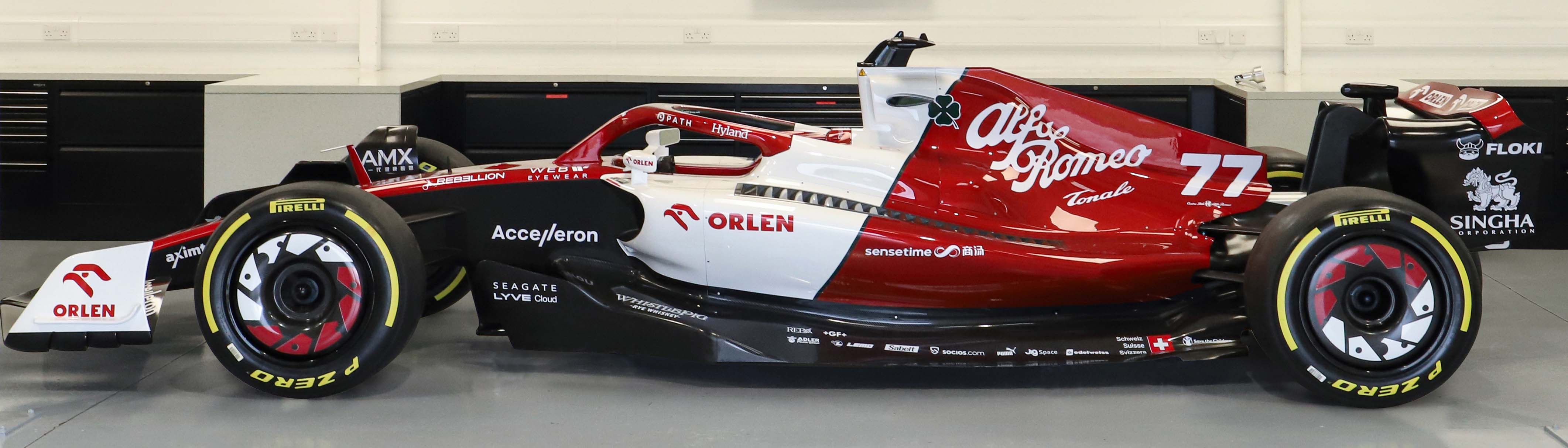 2022 Alfa Romeo F1 Team ORLEN C42 Official Show Car