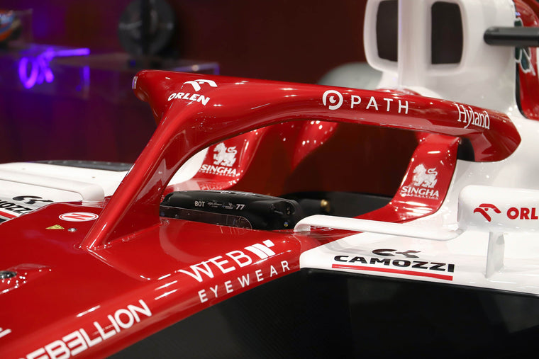 Alfa Romeo C42 2022 full-size Formula 1 show car, premium exhibition display vehicle and collector centrepiece inspired by the 2022 Alfa Romeo challenger