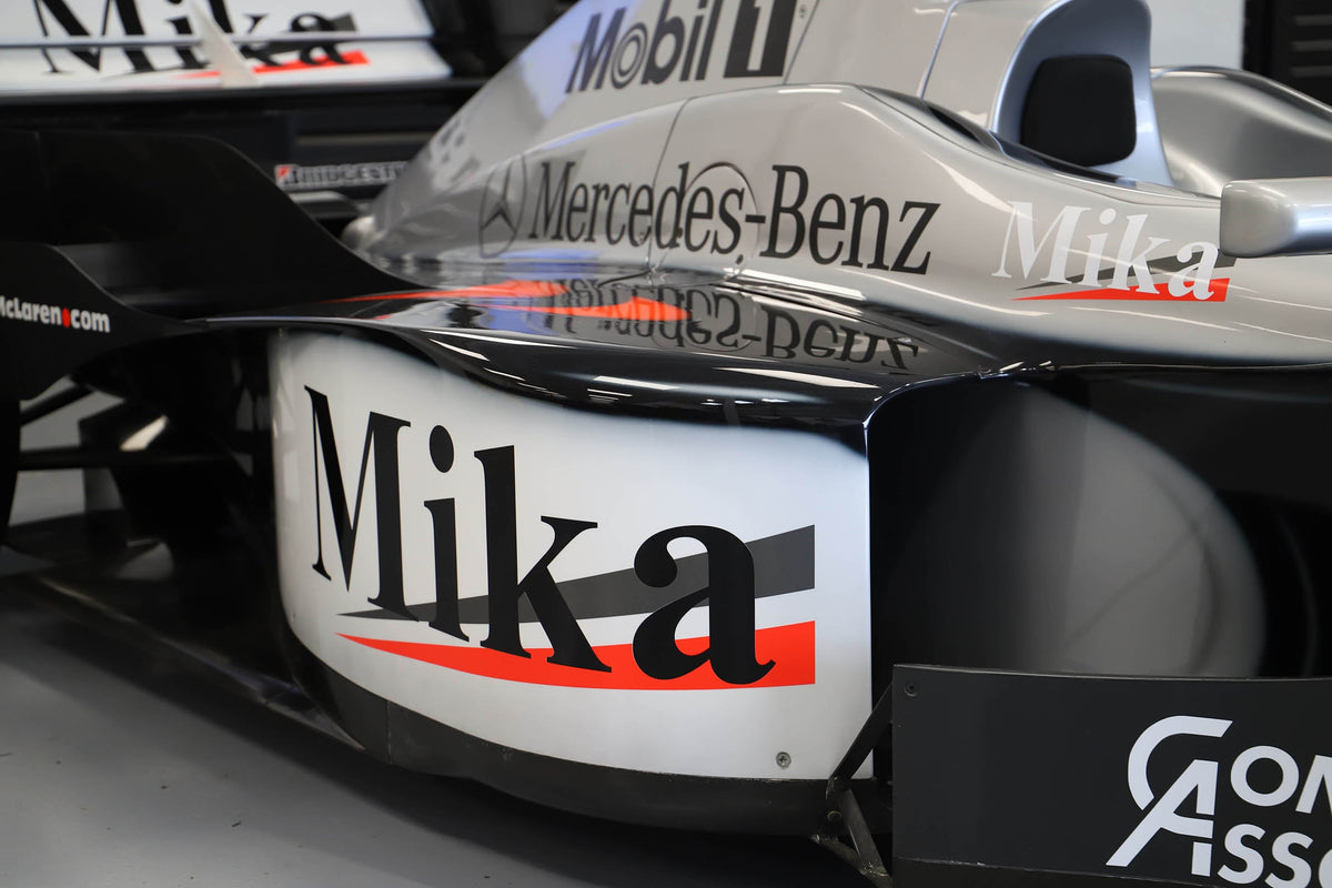 1997 McLaren MP4-12 show car, full-size McLaren Formula 1-inspired display vehicle and premium motorsport collector piece